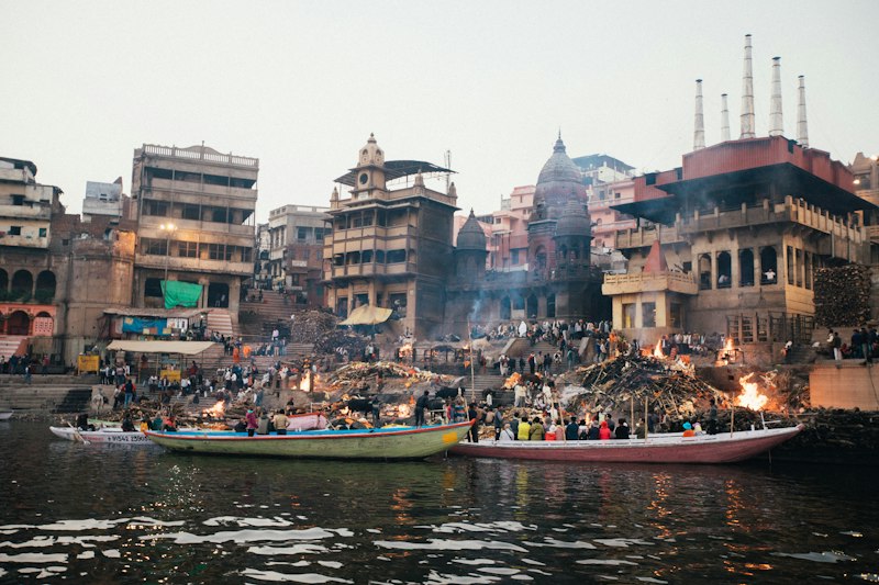 Varanasi · a primeira manhã