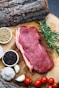 raw meat on white ceramic bowl