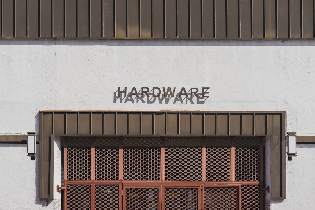 hardware sign