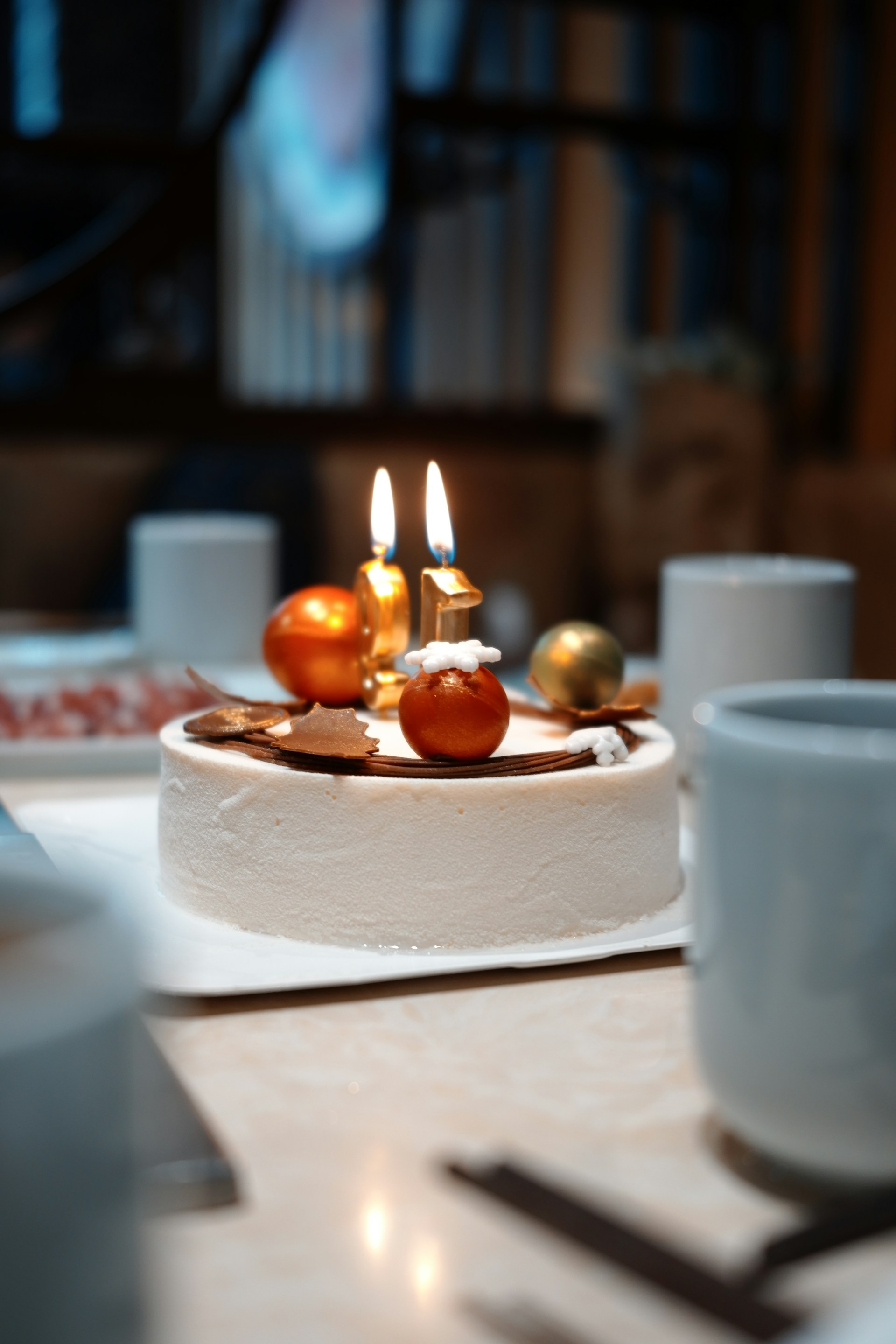 brown round fruit on white tissue paper