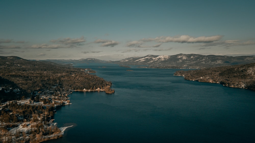 aerial view of island during daytime