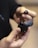 A customer using szwdo earbuds during a workout session.