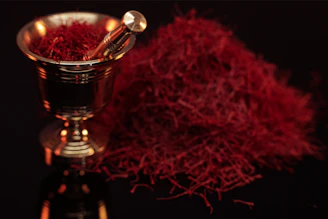 red wine in clear glass