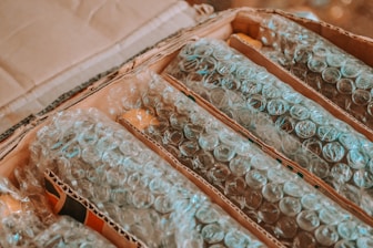 white and gray floral window curtain