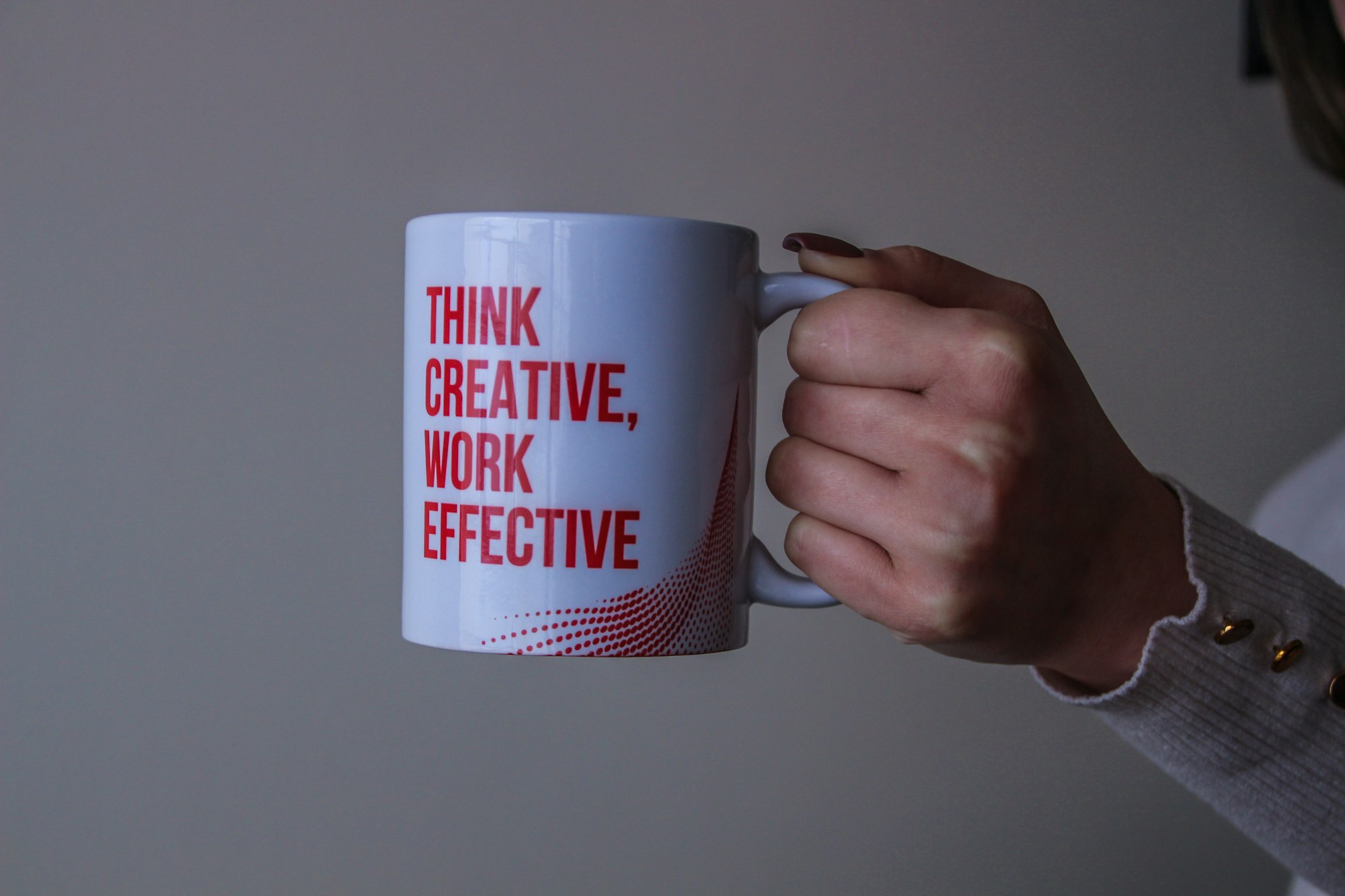 Think creative work effective mug