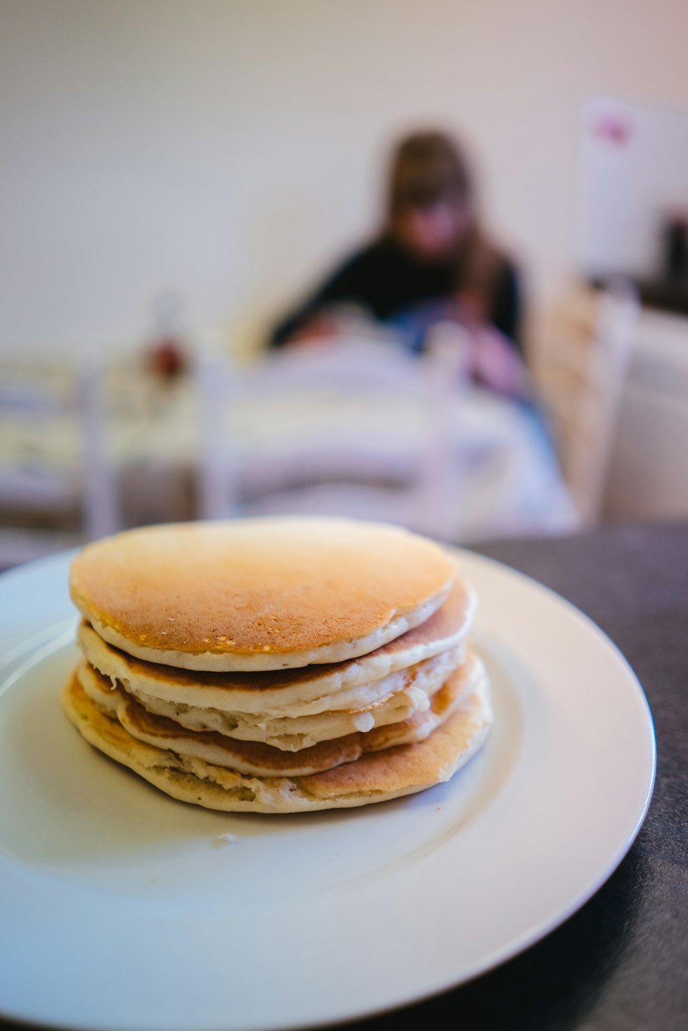 burger on white ceramic plate