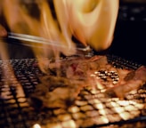 close up photo of grilled meat