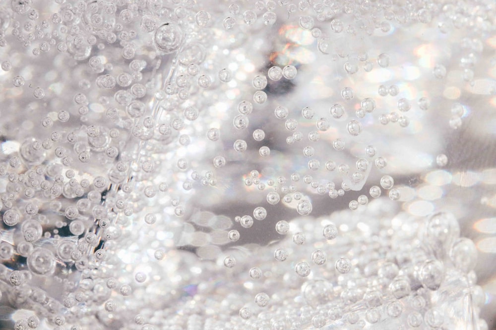 water droplets on glass surface