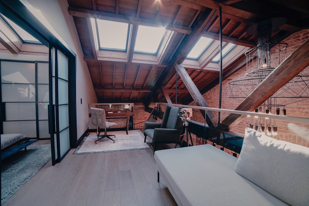 white wooden table near brown wooden chairs