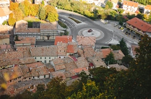 aerial view of city buildings during daytime