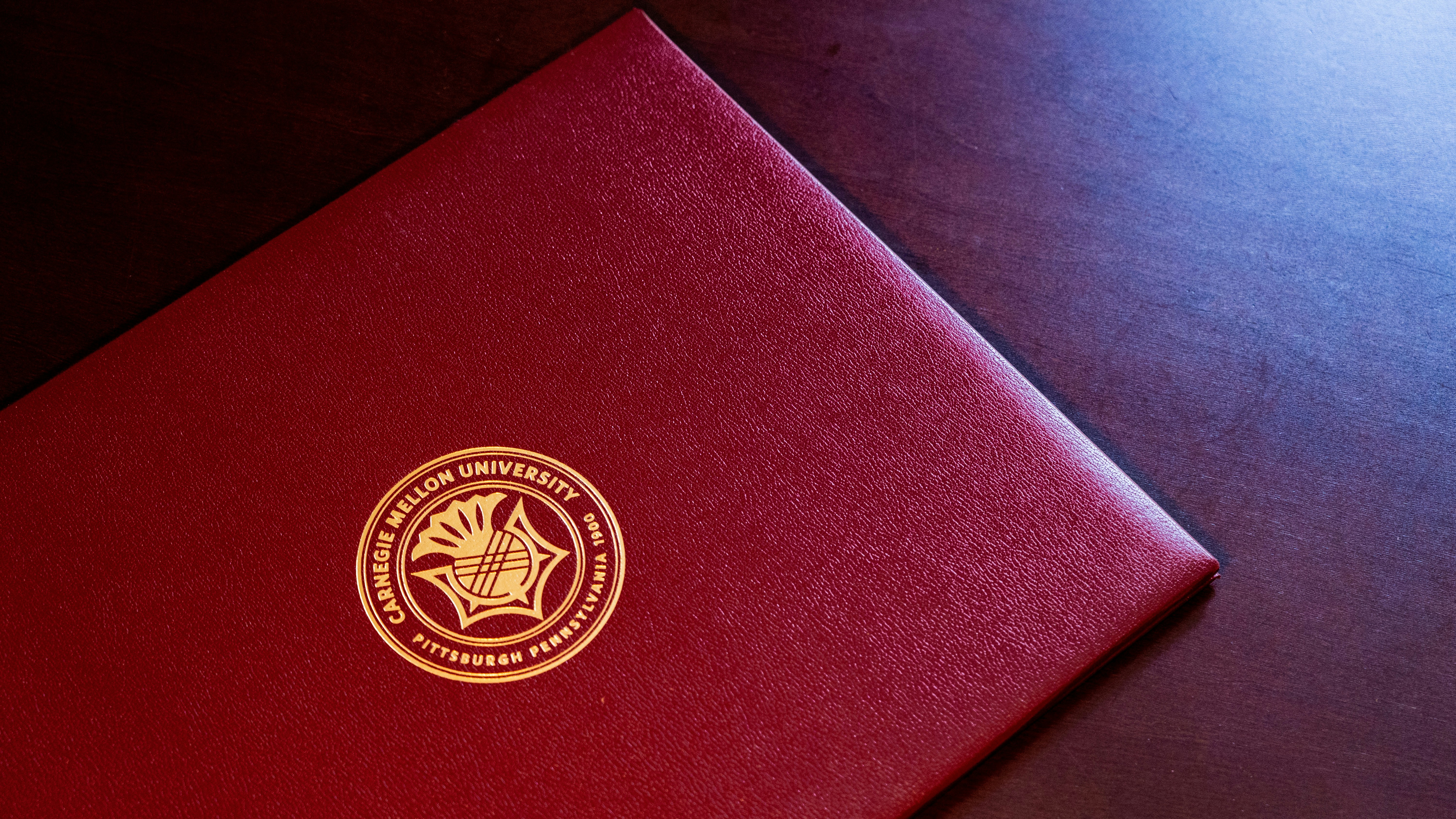 The shell of Carnegie Mellon University's Master Degree.