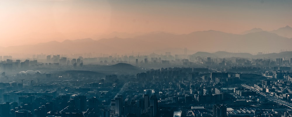 aerial view of city buildings during daytime