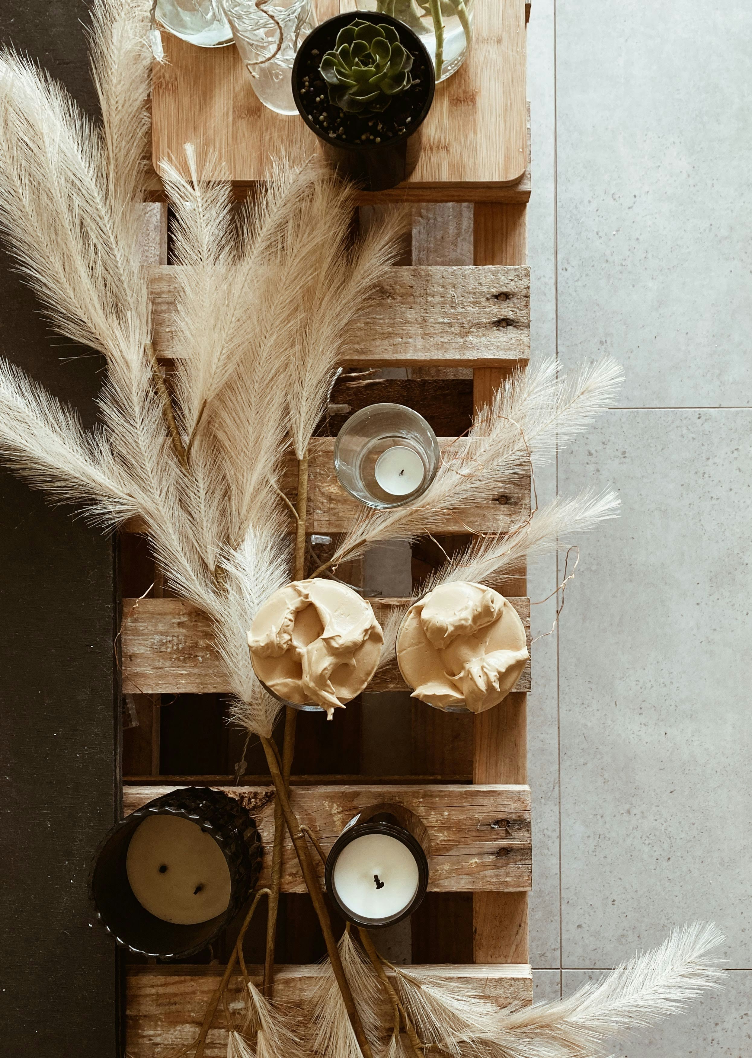 brown wooden wall decor on white wall