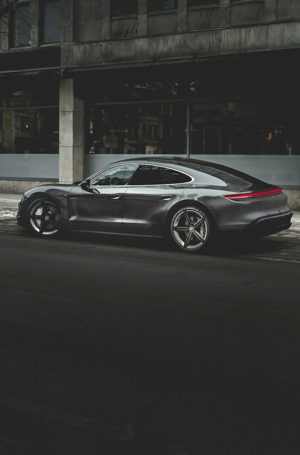 black coupe on road during daytime