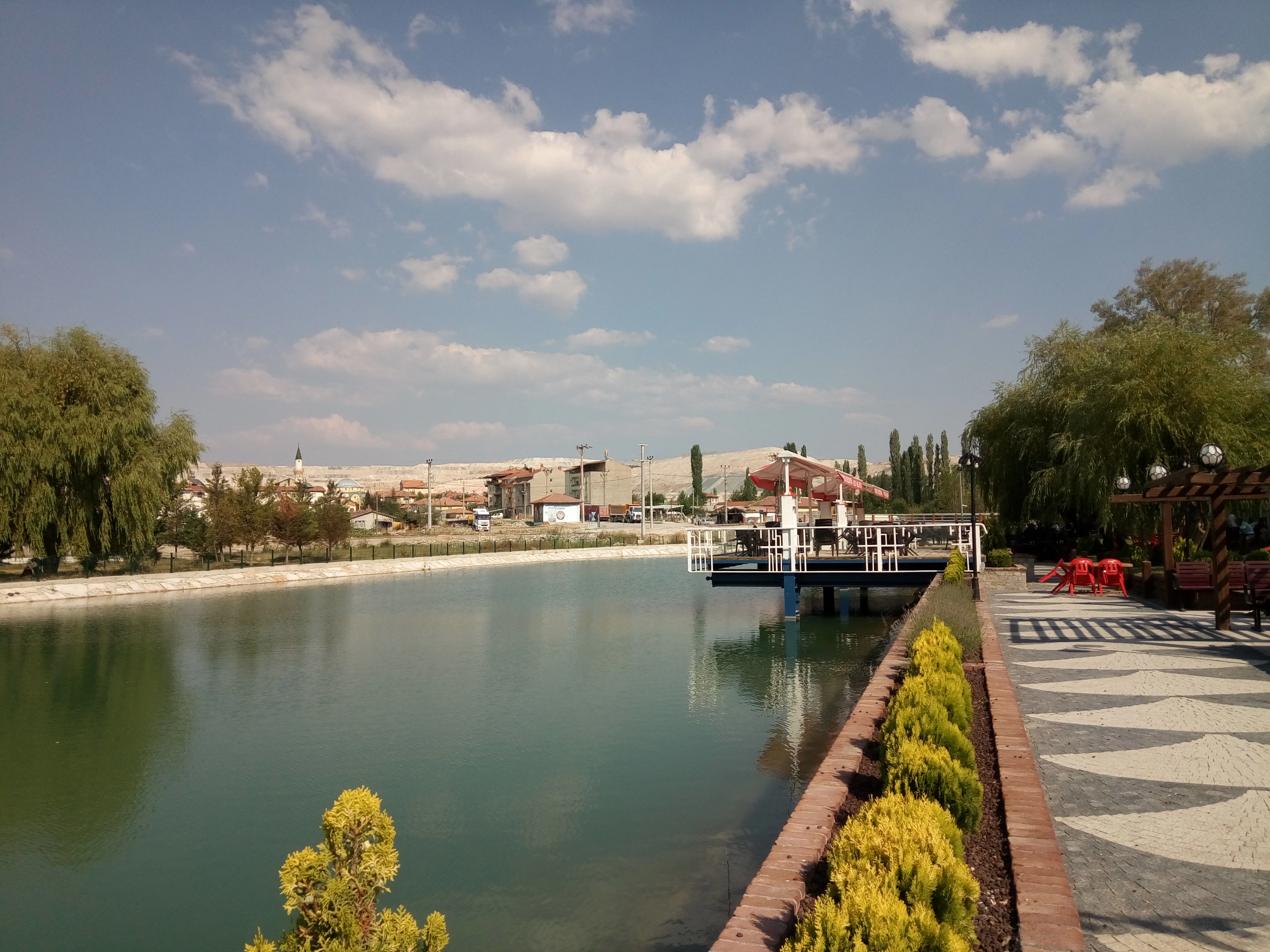 Green space and water in Tashkent