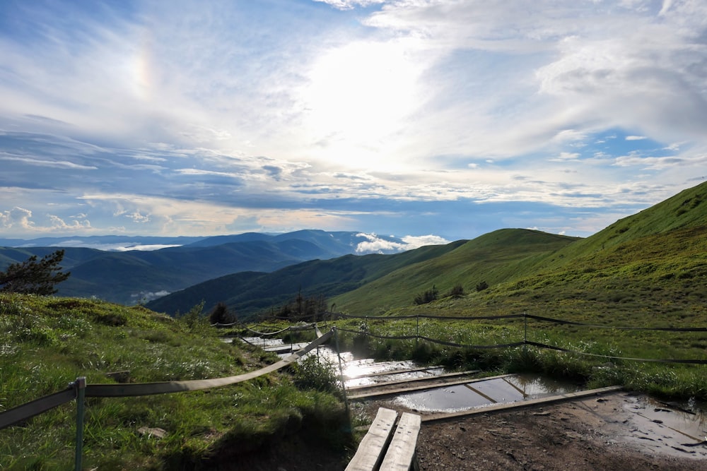 green mountains under blue sky during daytime