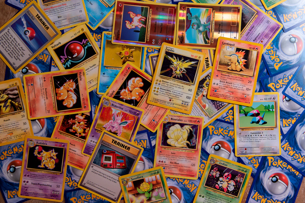 Trading card collection