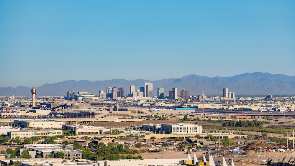 aerial view of city buildings during daytime