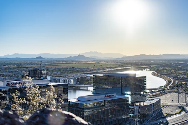 A view of Tempe, AZ