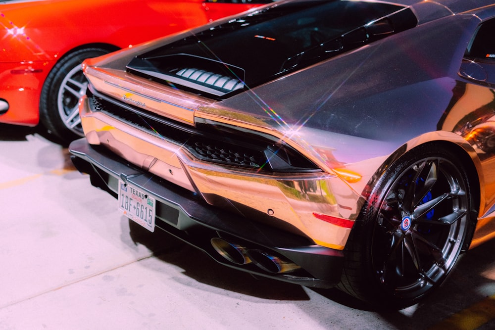 black and orange porsche 911