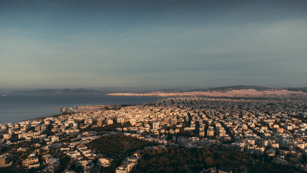 aerial view of city during daytime