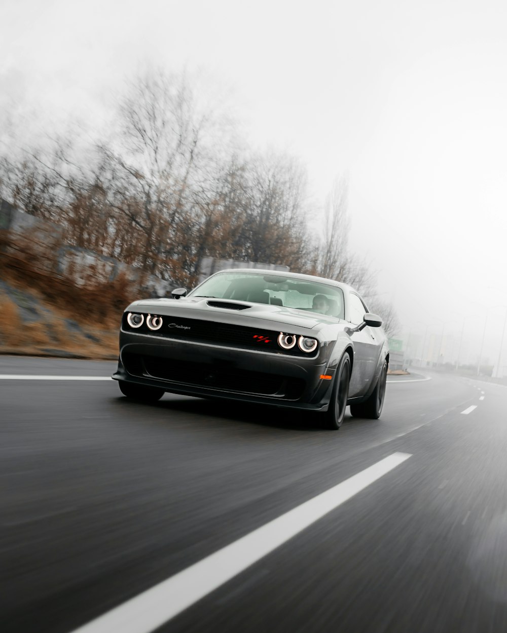 black bmw m 3 on road