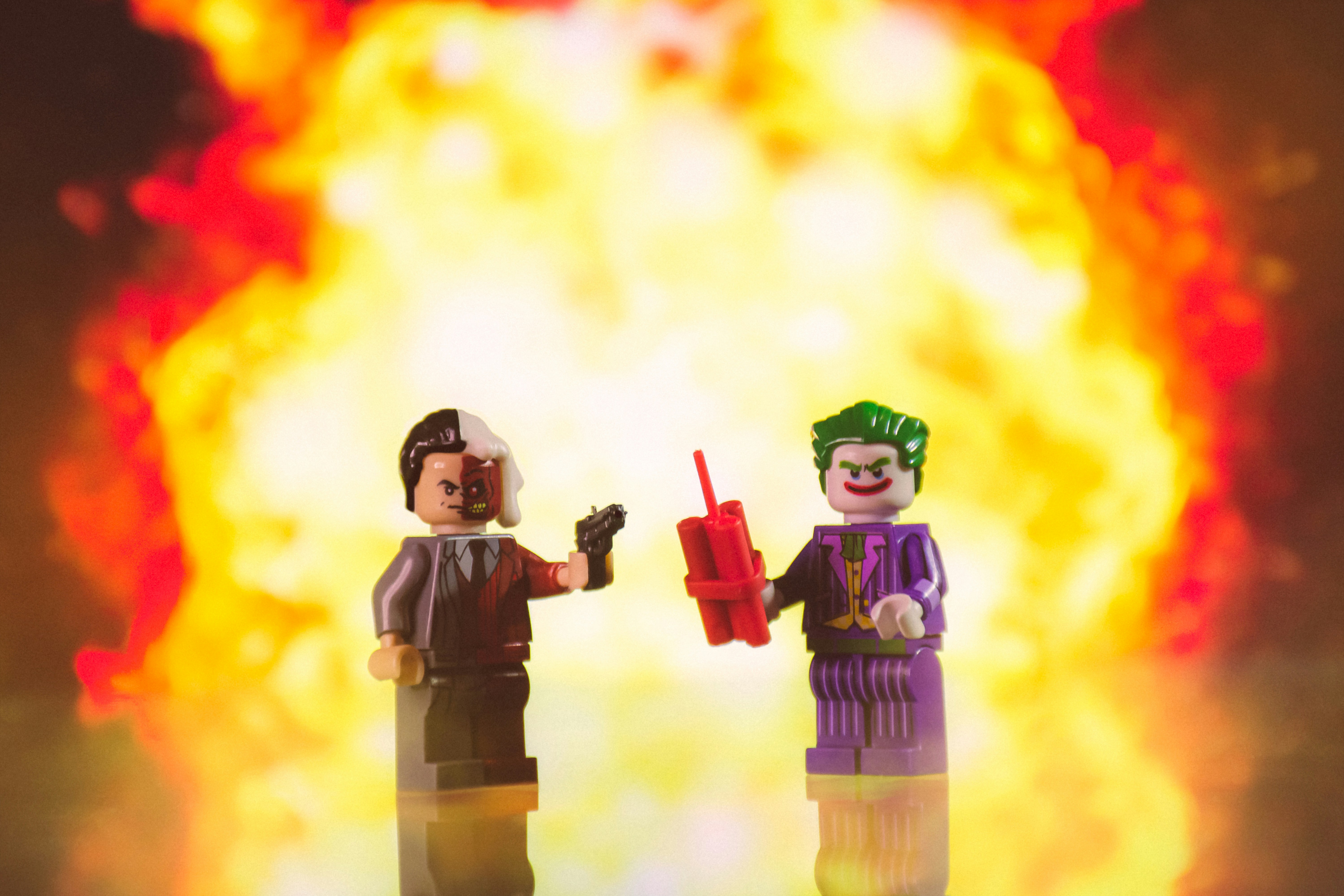 Lego Joker and Two-Face