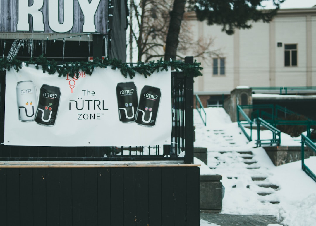 black and white wooden signage