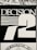 A black and white graphic featuring the word 'DECISION' in large capital letters next to the number '72'. An illustration of the American flag is present beside the word 'DECISION'. The bottom part includes a circular emblem with the words 'DEMOCRATIC PLATFORM' around it.