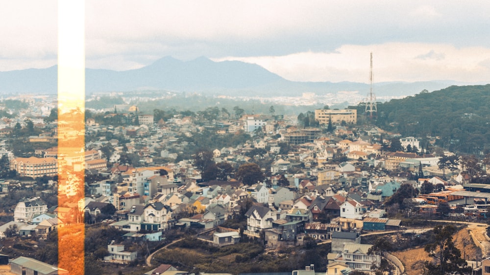 aerial view of city during daytime