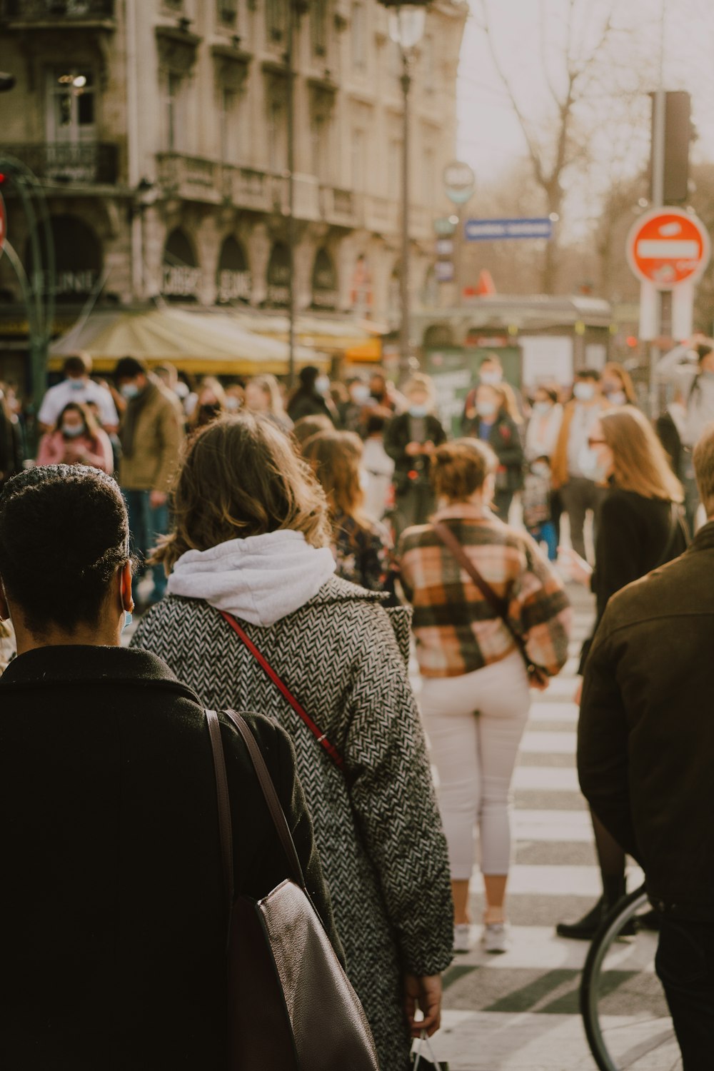 people walking on street during daytime