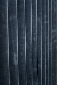 black and white striped textile