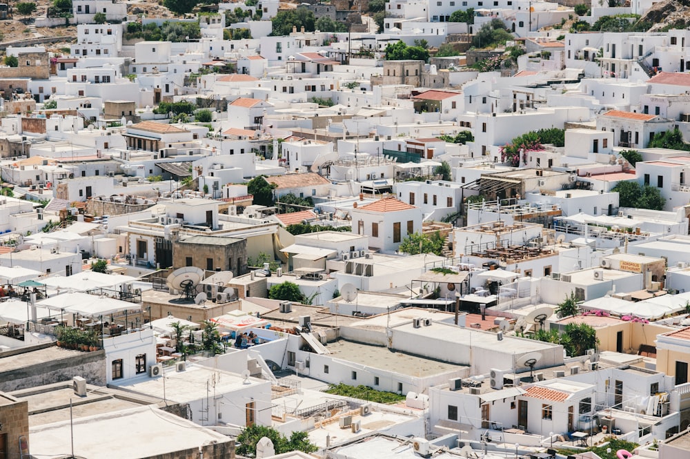 aerial view of city buildings during daytime