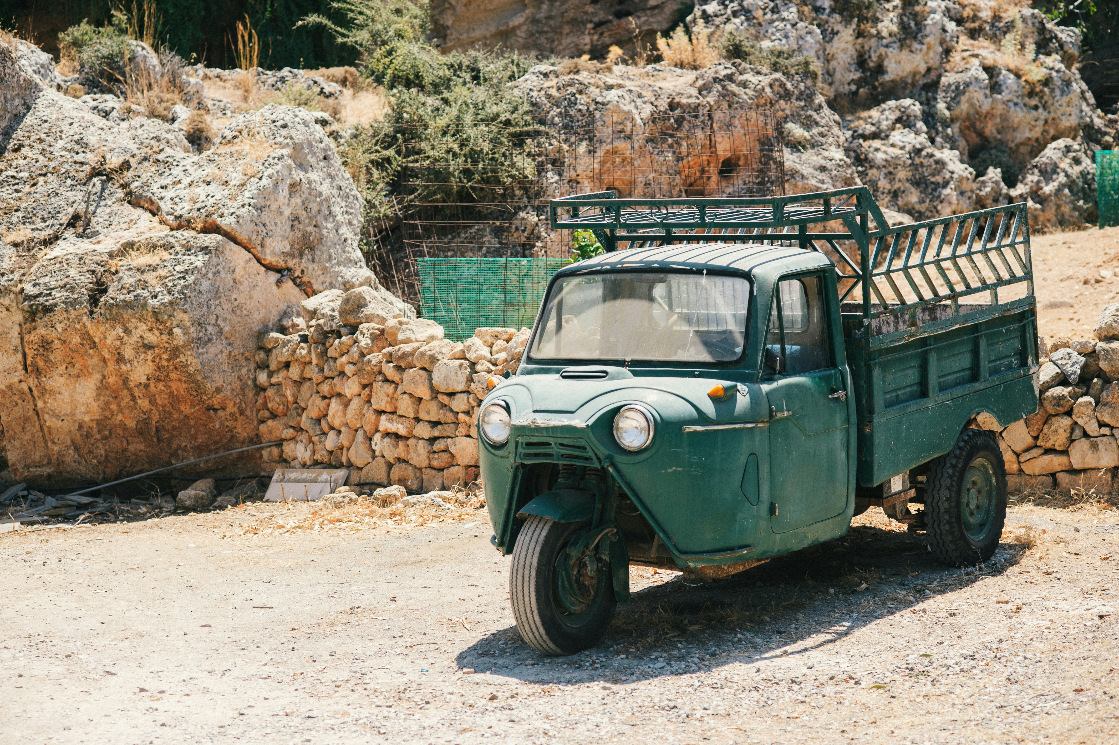 Utsikt över gamla stan i Rhodos
