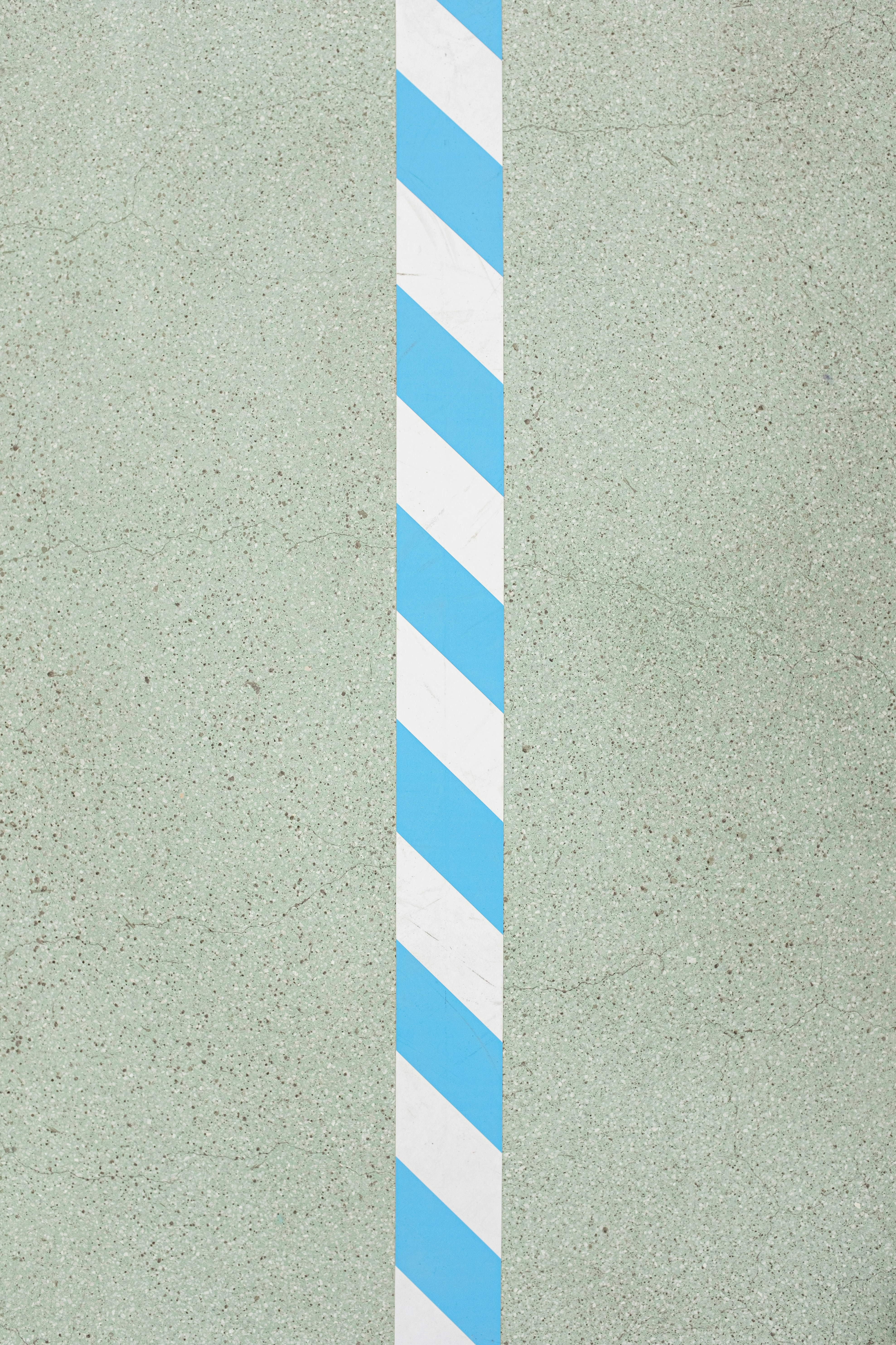 red and white striped stick