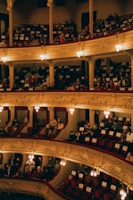 people sitting on chairs inside building