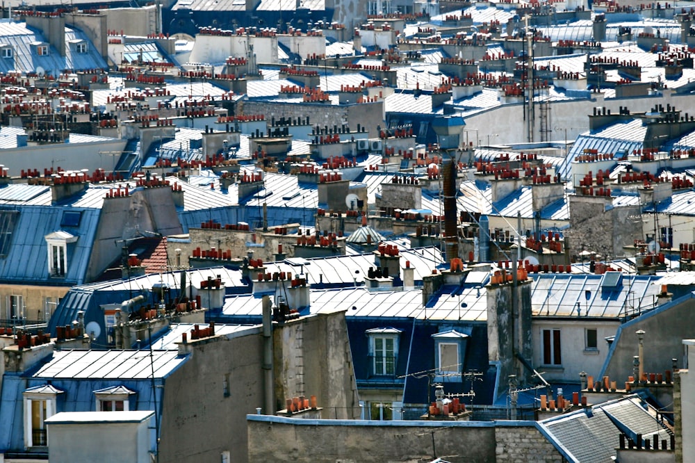 aerial view of city buildings during daytime