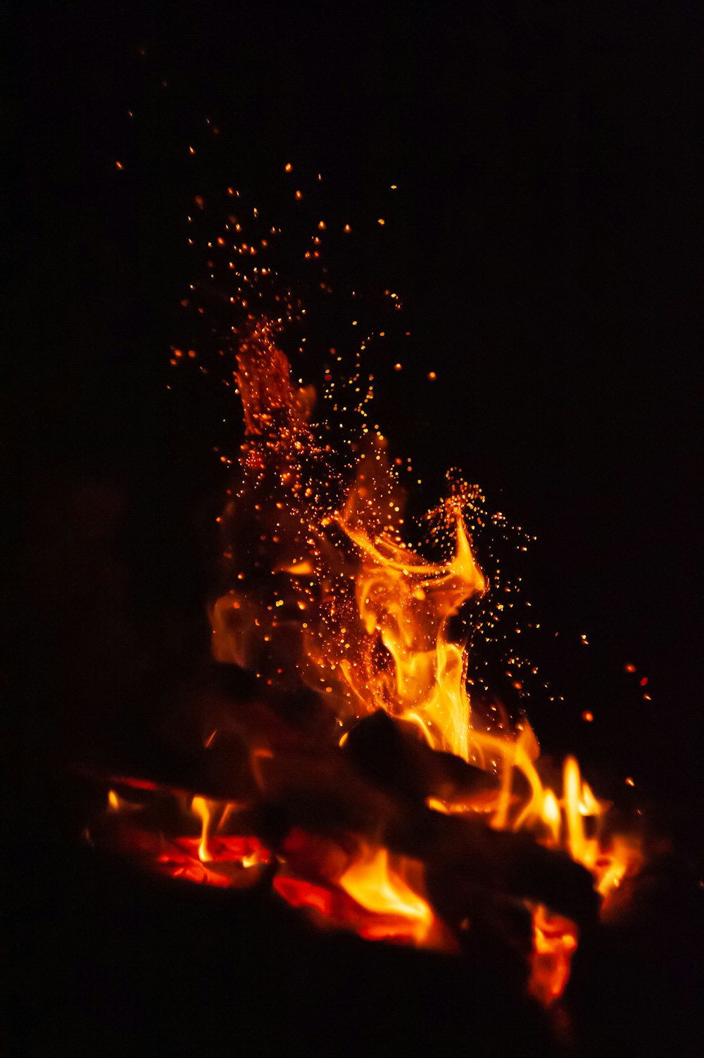 fuego en medio del fuego