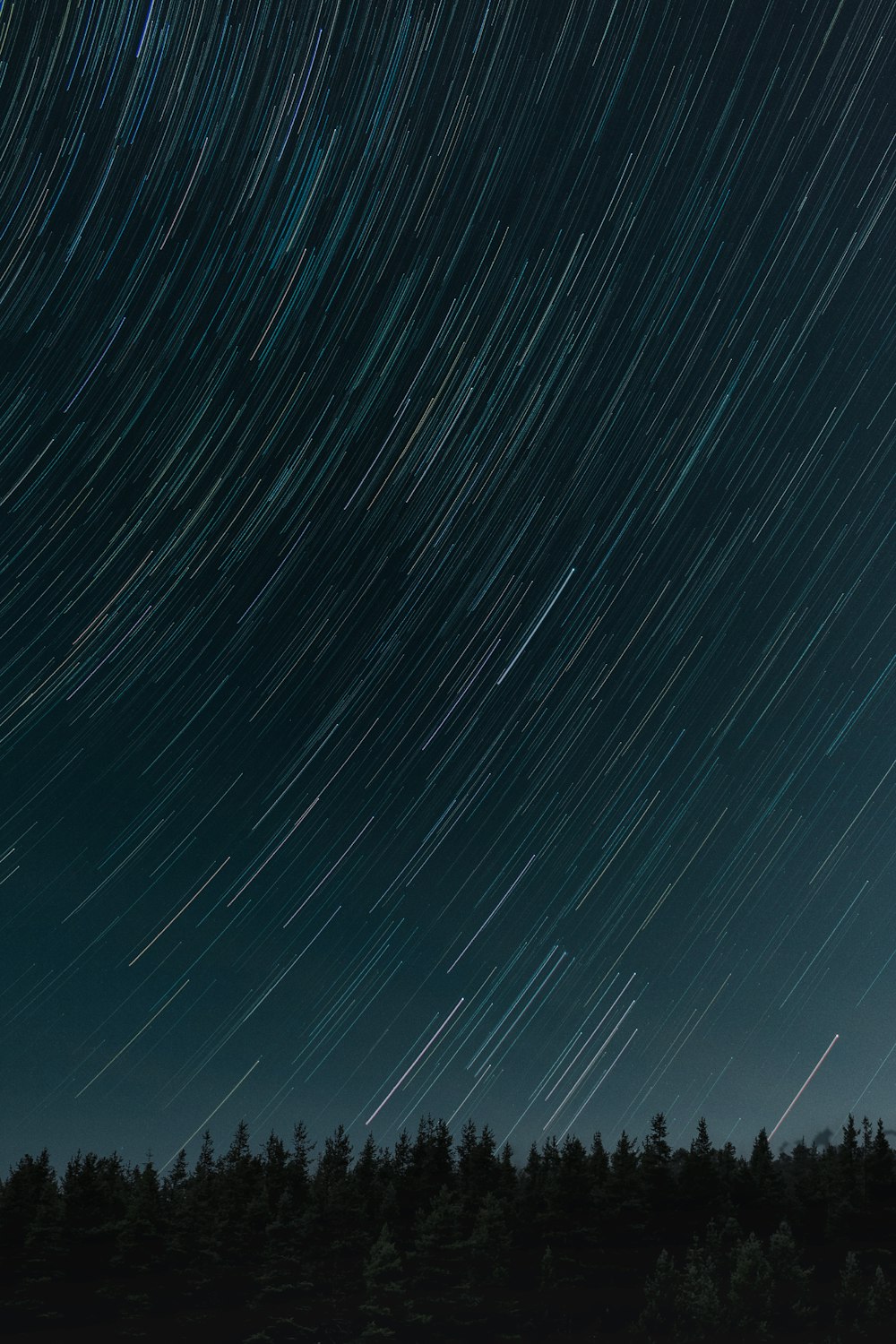 time lapse photography of stars in the sky