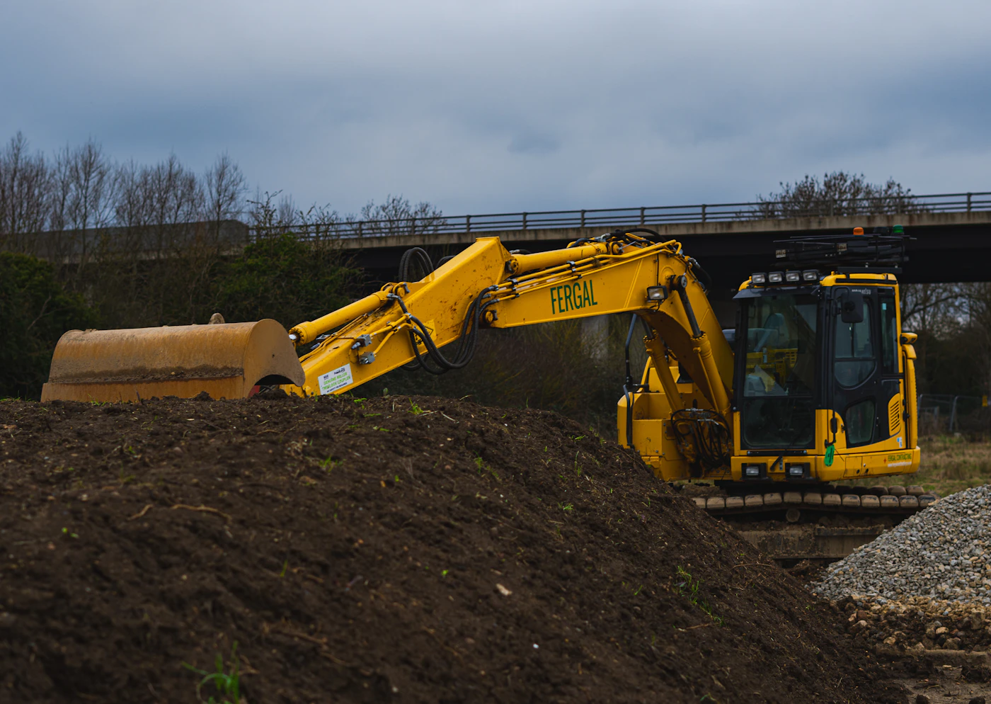 Heavy construction equipment financed by Lendaxe Capital