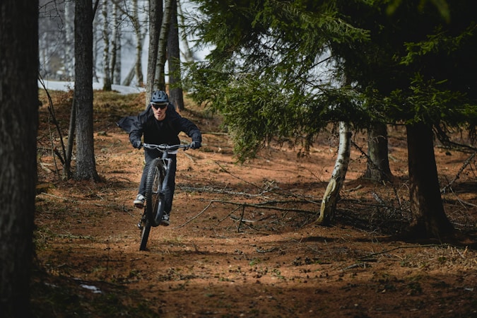 Insulated water bottle essential for keeping hydration cool during hot summer bikepacking rides