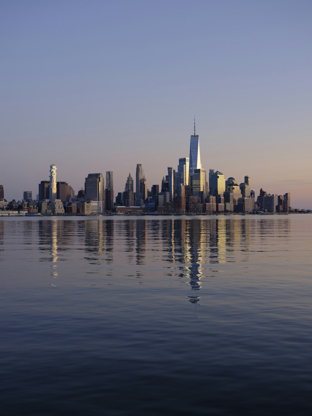 city skyline across body of water during daytime