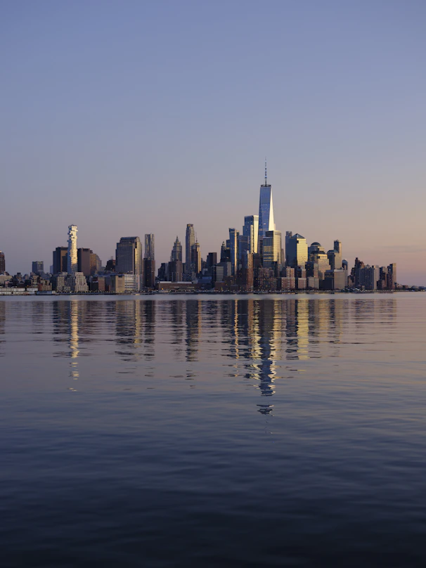 city skyline across body of water during daytime
