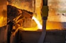 black and gray metal pipe