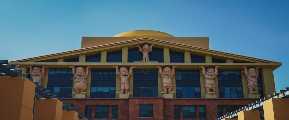 brown concrete building under blue sky during daytime