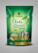 A green tea package with branding that includes images of a glass cup of tea and a glass teapot with tea in them. The packaging is predominantly green with the brand name 'Dwibhashi' and product name 'Chaha Churnam' prominently displayed. The package highlights the tea's natural, antioxidant-rich qualities, and features imagery of fresh green tea leaves.