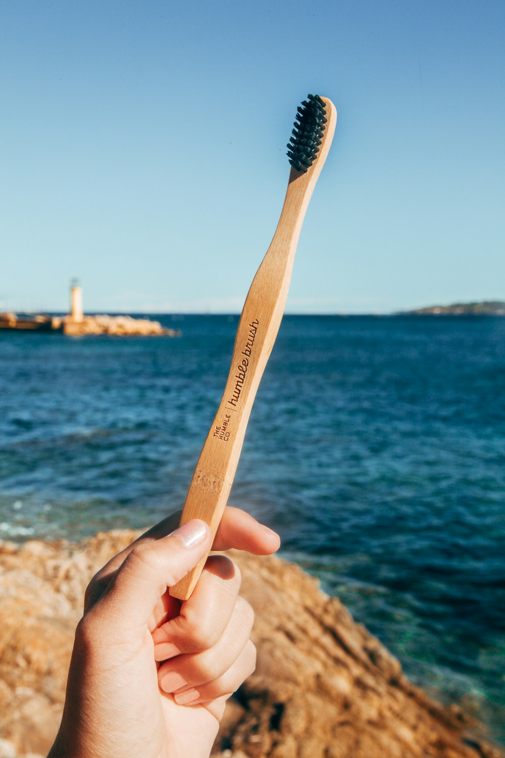 person holding brown wooden stick