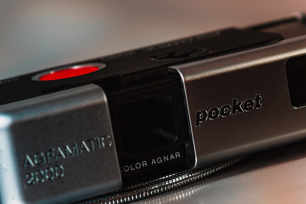 black and red usb flash drive