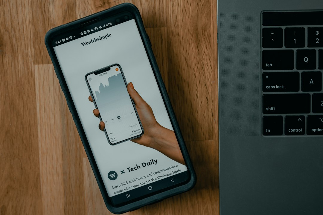 smartphone banking app