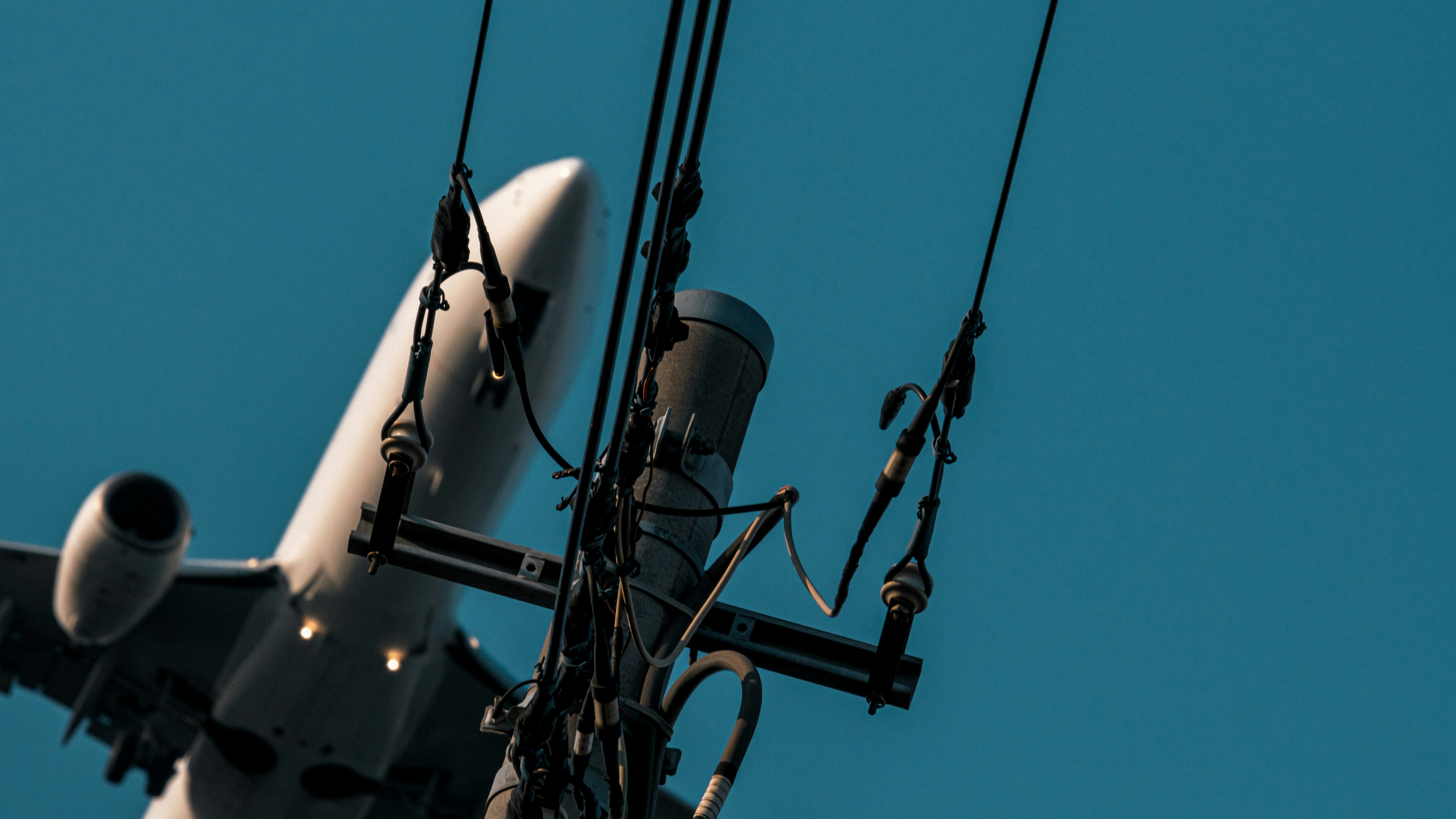 lampione bianco e nero